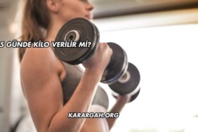 5 Günde Kilo Verilir mi?
