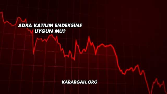 Adra Katılım Endeksine Uygun mu?