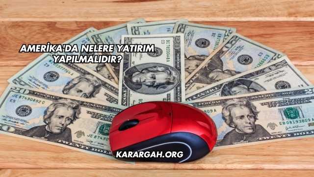 Amerika'da Nelere Yatırım Yapılmalıdır?