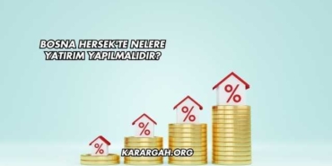 Bosna Hersek'te Nelere Yatırım Yapılmalıdır?