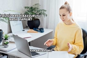 Faizsiz Kredi Başvurusu Nasıl Yapılır?