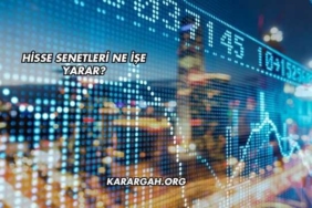 Hisse Senetleri Ne İşe Yarar?