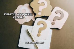 Kolayca Blog Nasıl Yazılır?