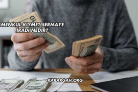 Menkul Kıymet Sermaye İradı Nedir?