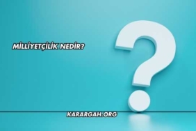 Milliyetçilik Nedir?
