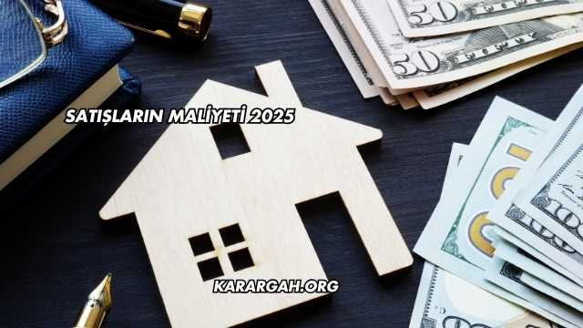 Satışların Maliyeti 2025