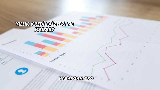 Yıllık Kredi Faizleri Ne Kadar?