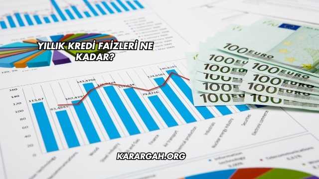 Yıllık Kredi Faizleri Ne Kadar?